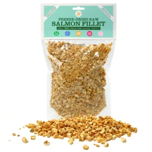 Freeze Dried Raw Salmon Fillet 200g