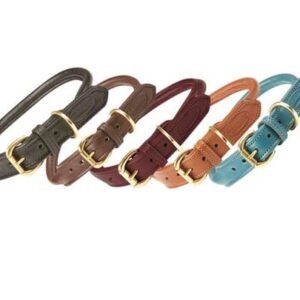 weatherbeeta Rolled leather dog collar