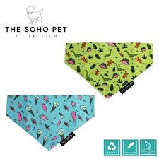 The soho pet patterned bandana