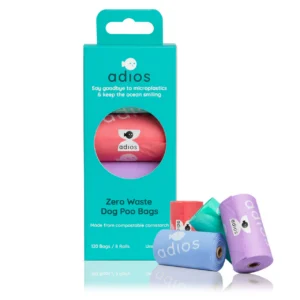 Adios zero waste dog poo bags