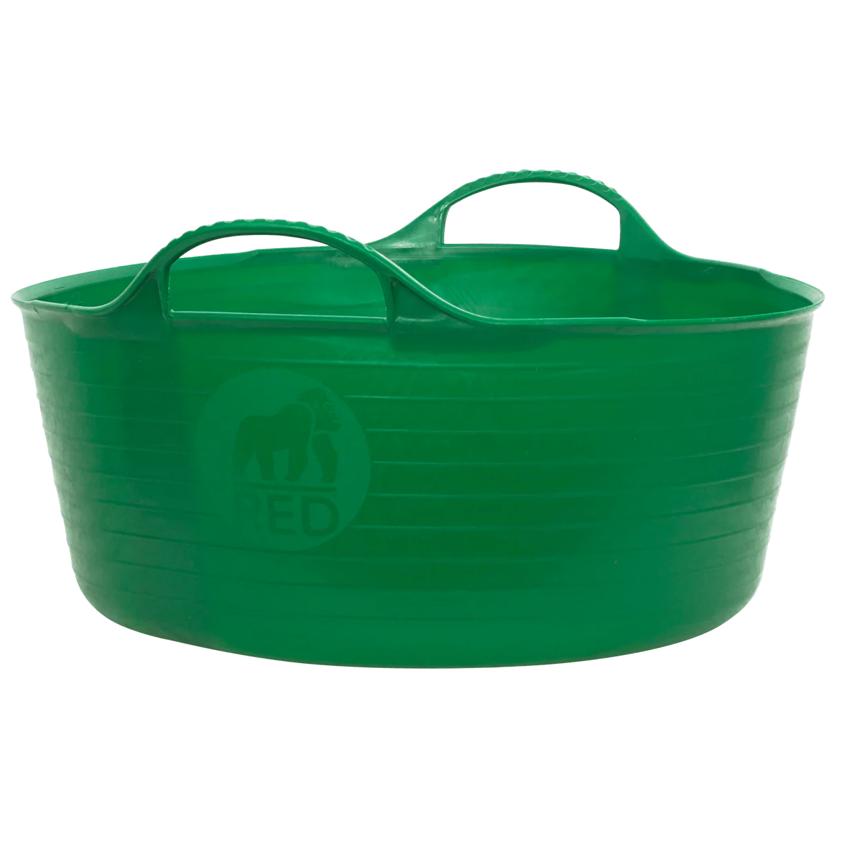 Gorilla Tub® Small Shallow 15 Litres | Heavy Duty Flexible Plastic Utility Tub